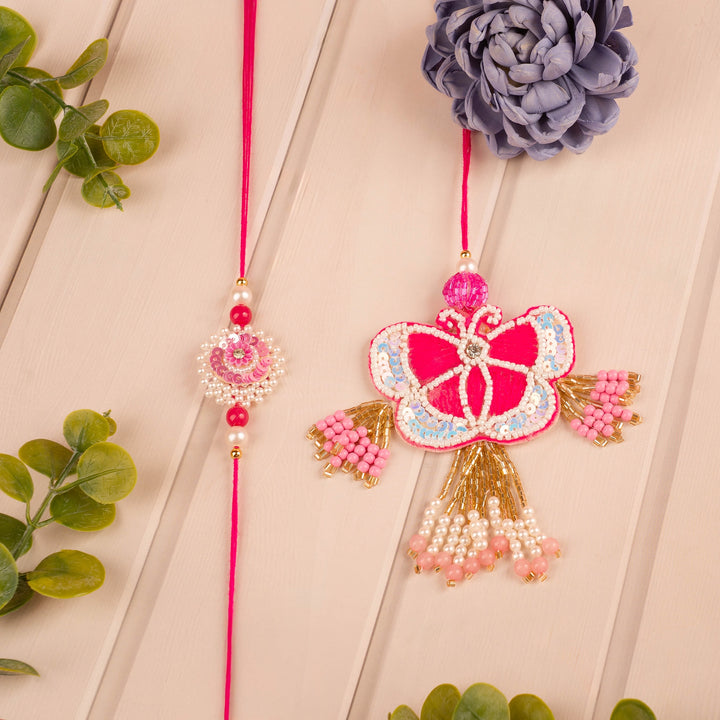 Traditional Ties Rakhi Hamper - For Bhaiya and Bhabhi