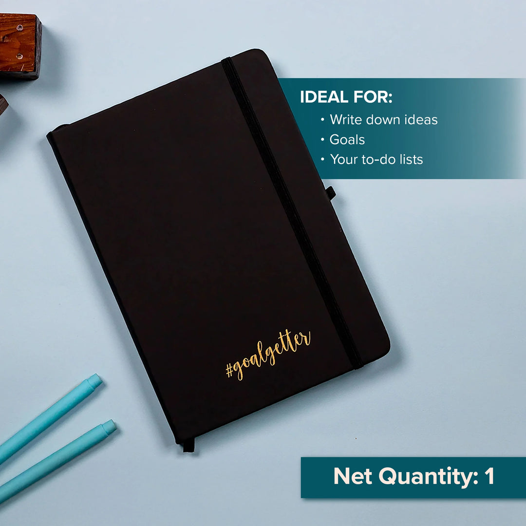 A5 Goal Getter Hardbound Notebook