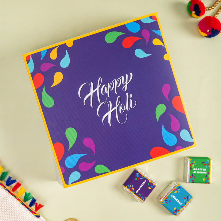Happy Holi Chocolate Box
