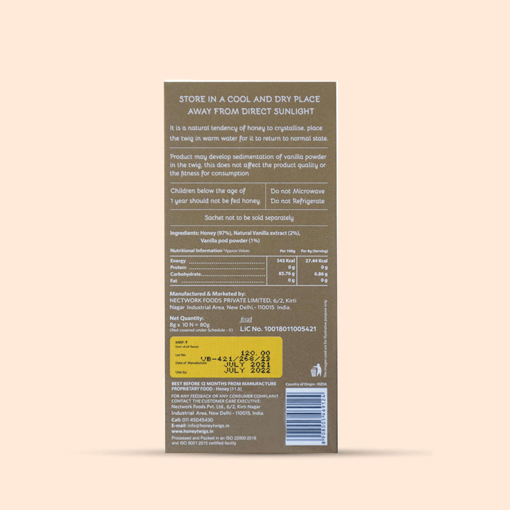 Vanilla-Infused Honey