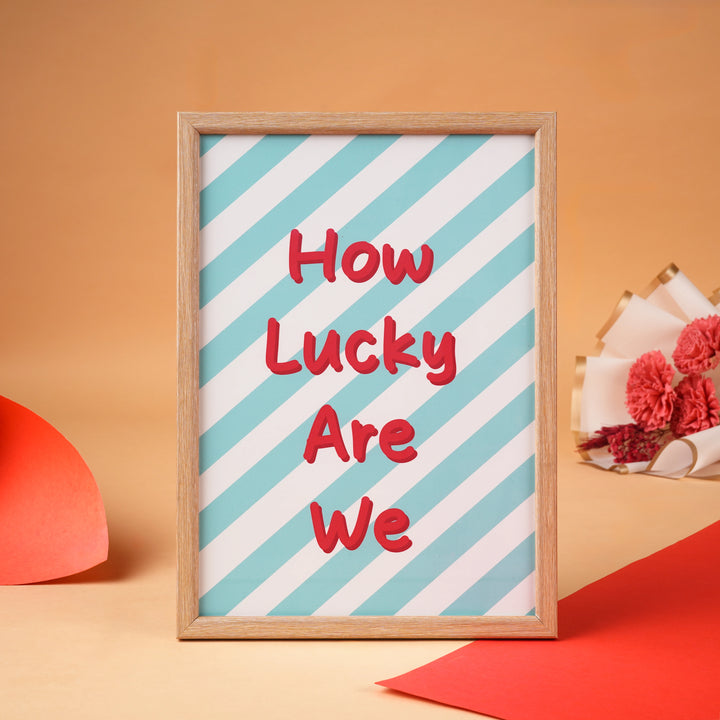Lucky in Love | Decor Frame Set