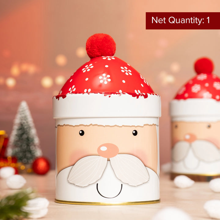 Jolly Santa Tin