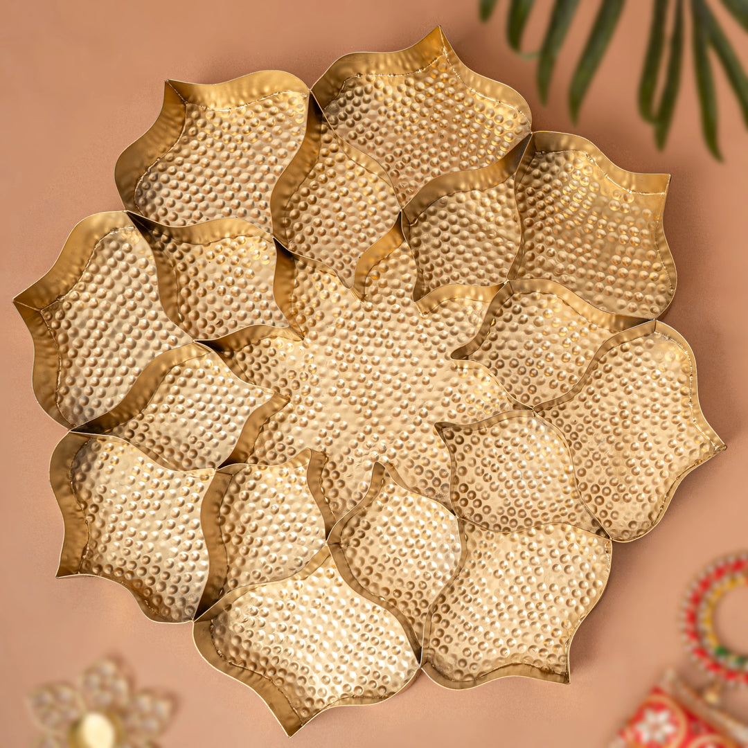 Lotus Pond Urli Platter