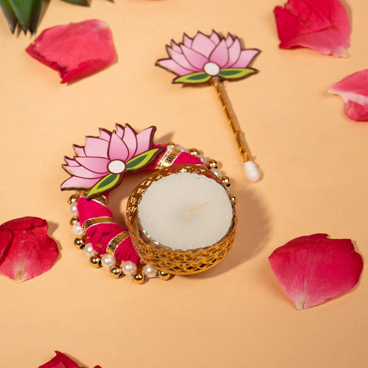 Lotus Pooja Set