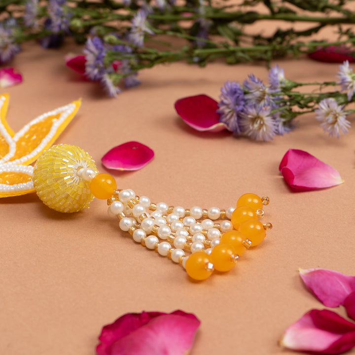 Beaded Lotus Hangings