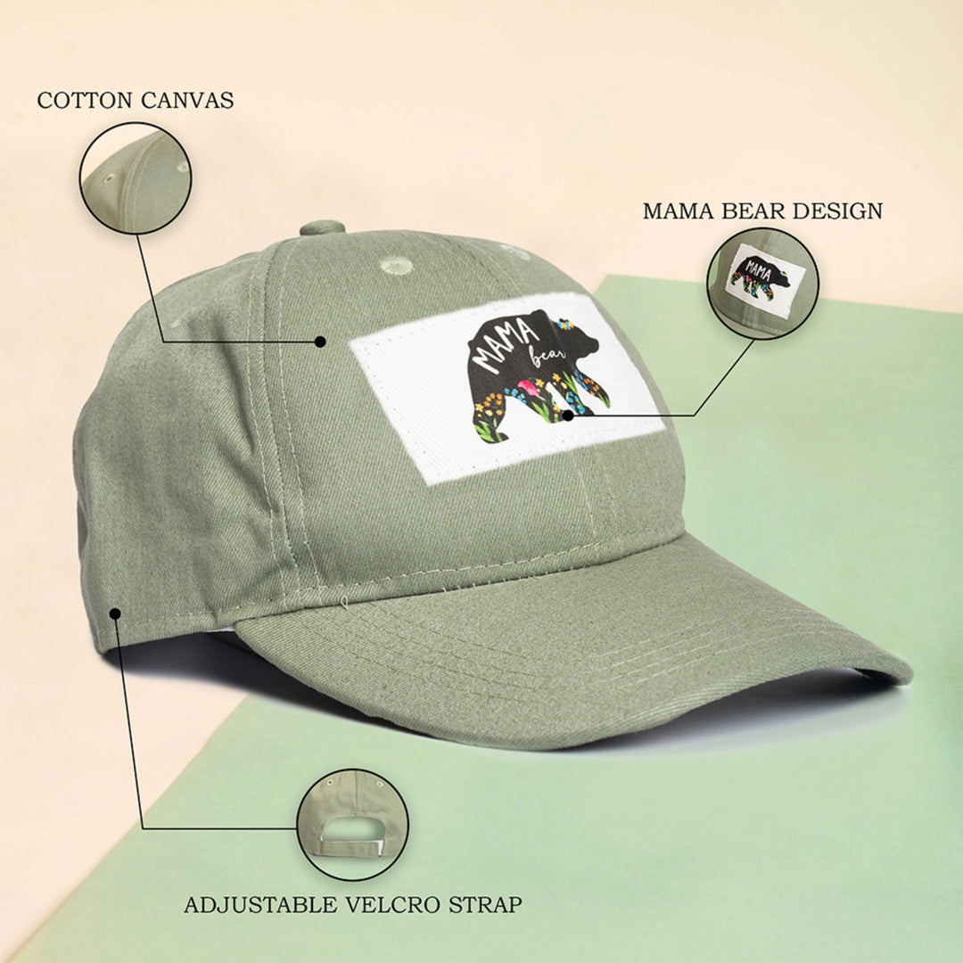 Mama Bear Canvas Cap