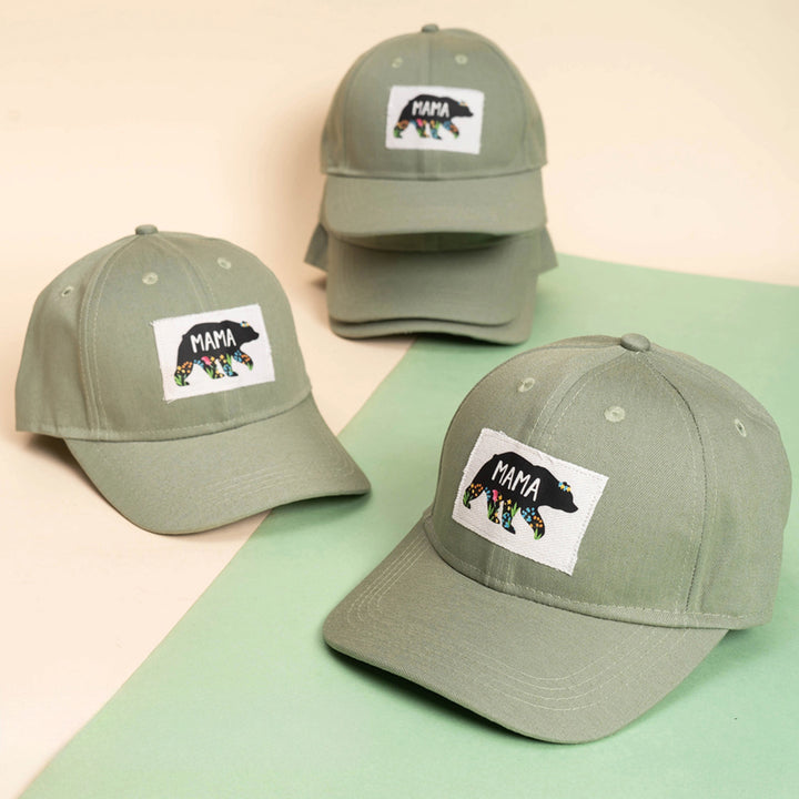 Mama Bear Canvas Cap