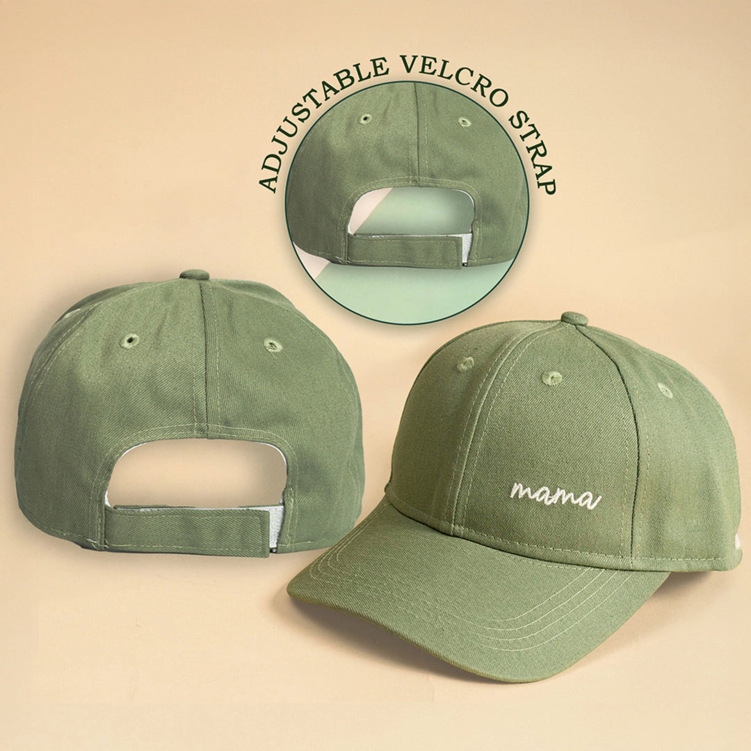 Mama Embroidery Cap