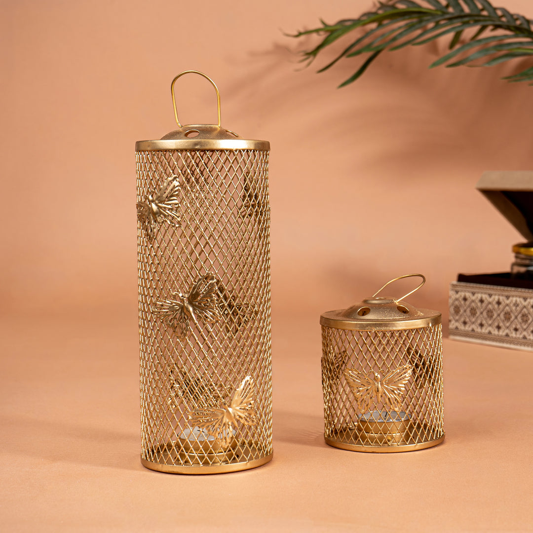 Modern Mesh Lanterns