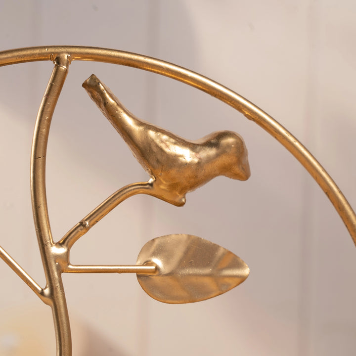 Nested Bird Candle Holder