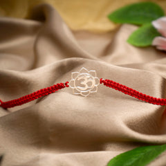 Om 925 Silver Rakhi