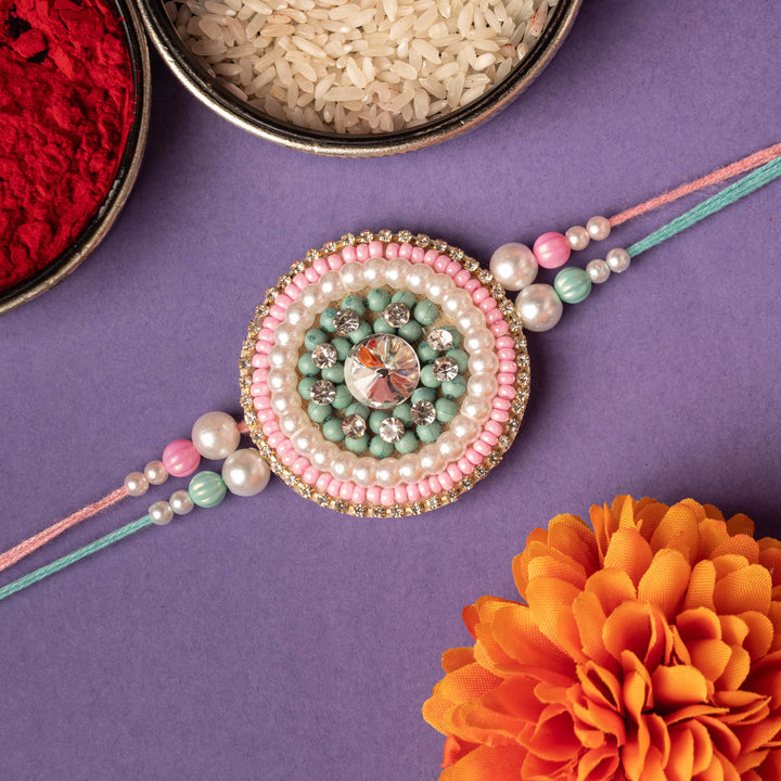 Pearled Promise Rakhi