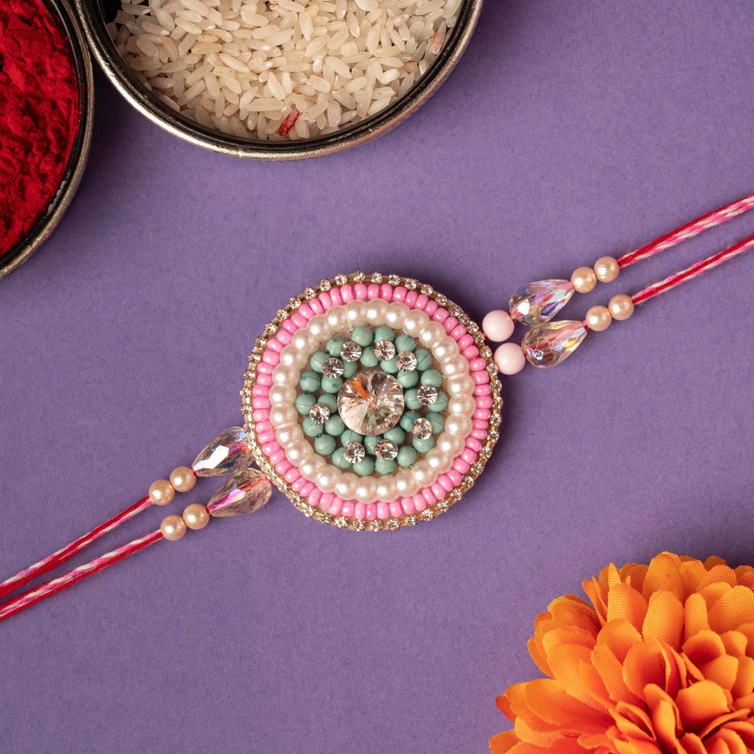 Pearled Promise Rakhi