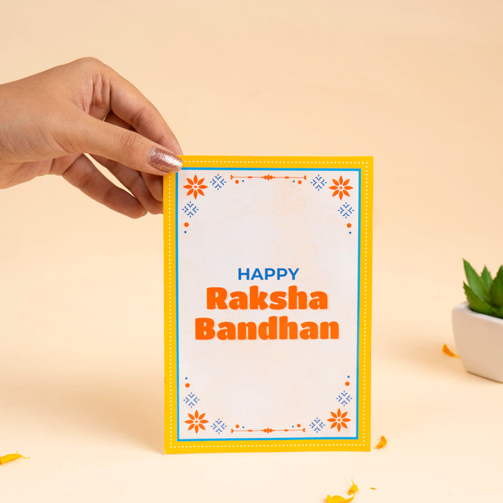 Happy Raksha Bandhan Greeting Card