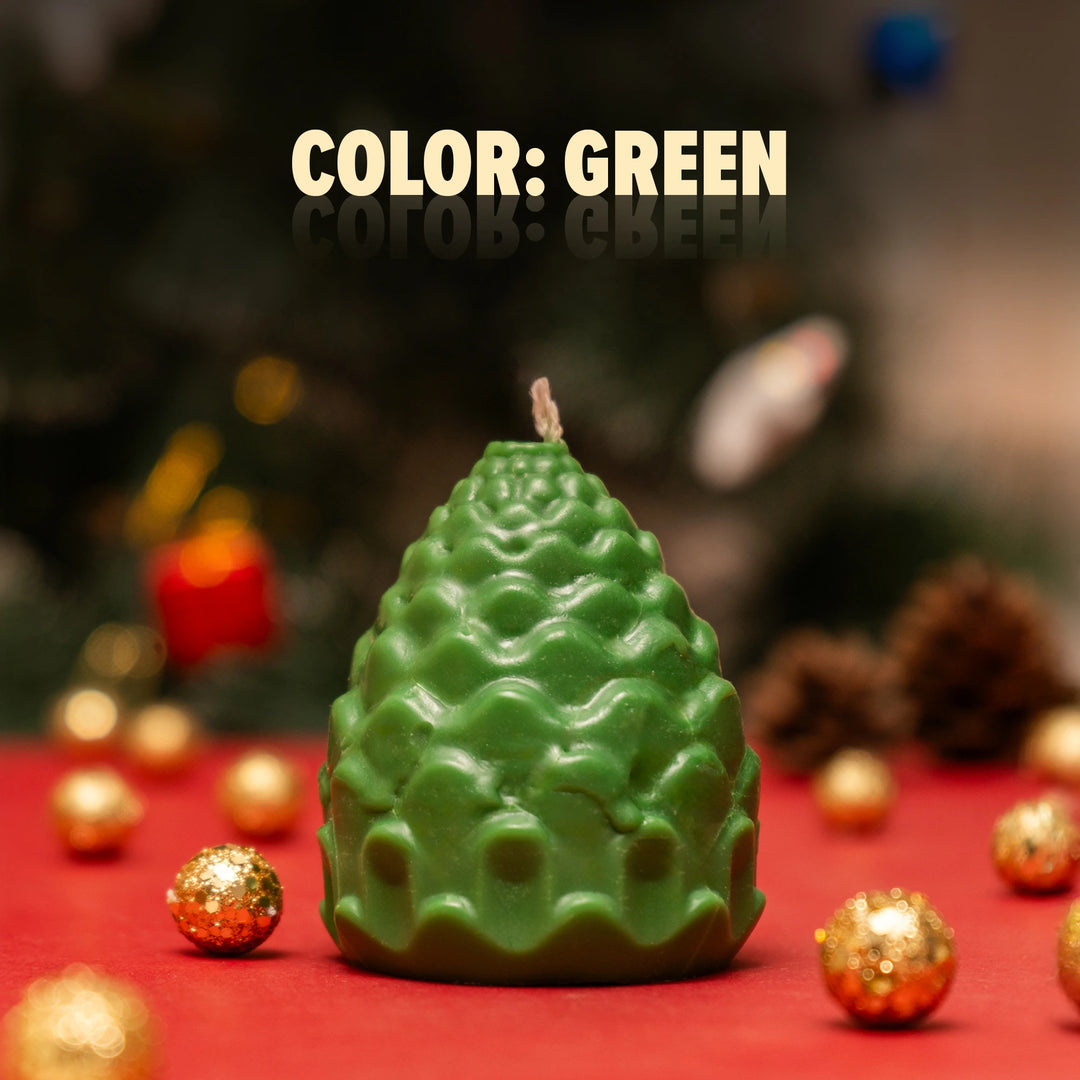 Pine Cone Candle