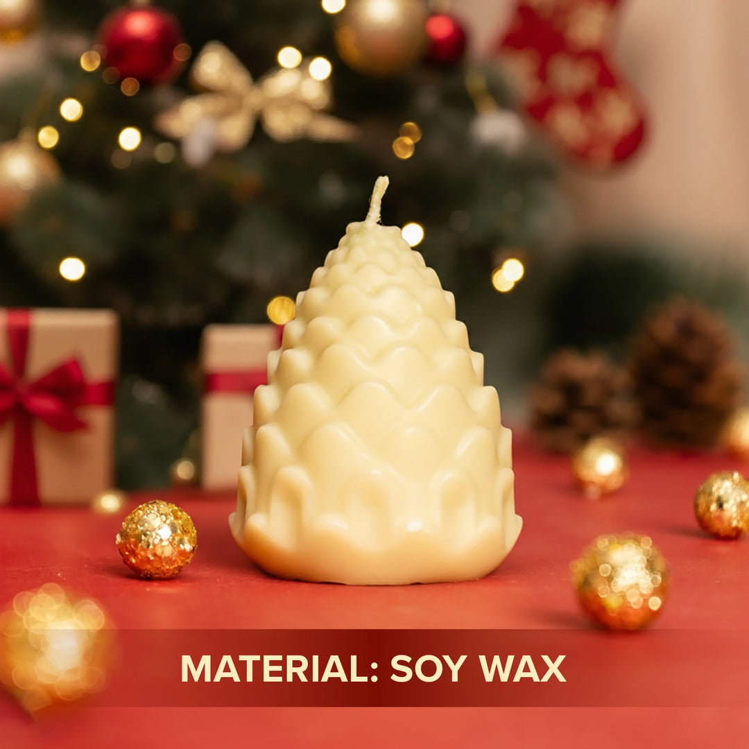 Pine Cone Candle