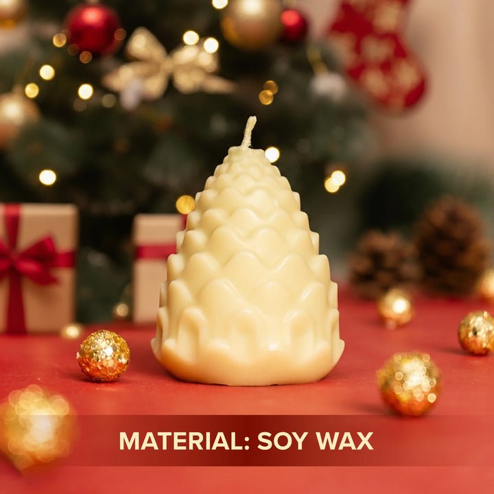 Pine Cone Candle