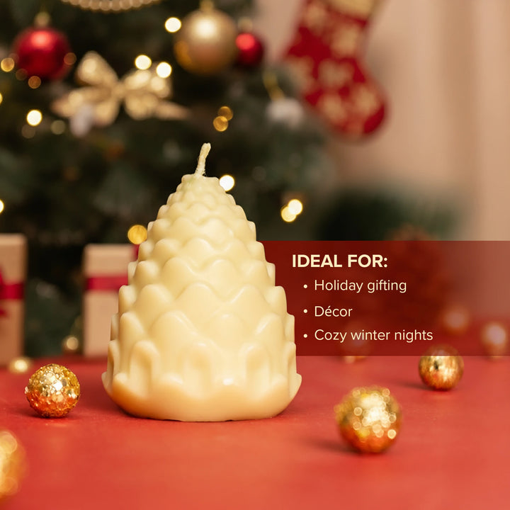 Pine Cone Candle