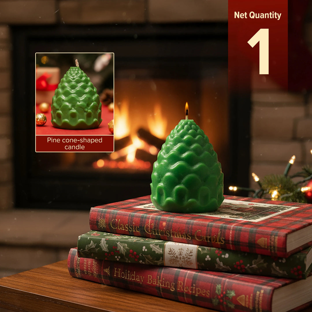 Pine Cone Candle