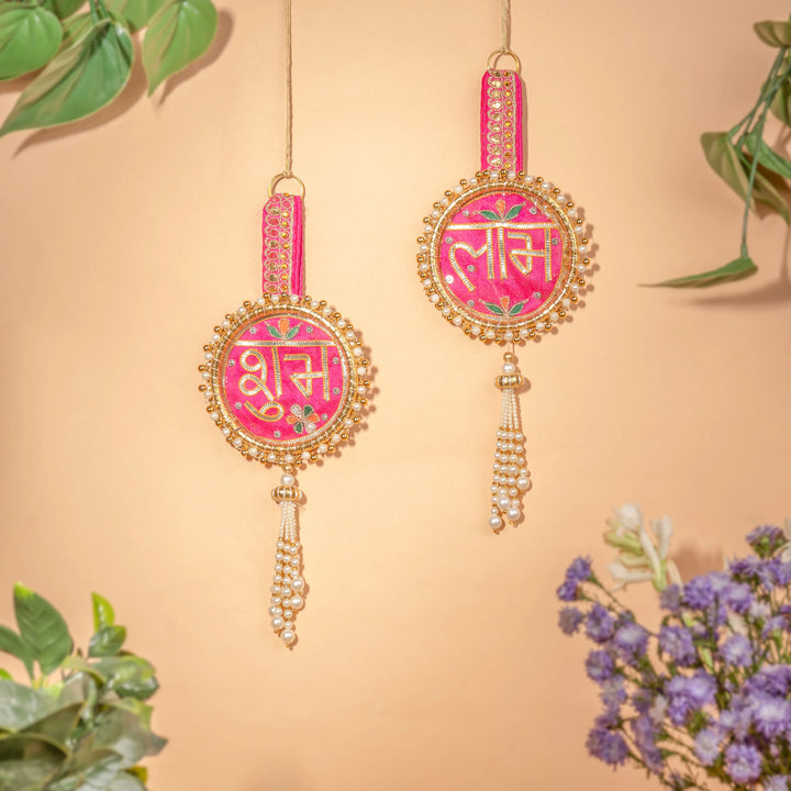 Shubh Labh Fabric Hangings