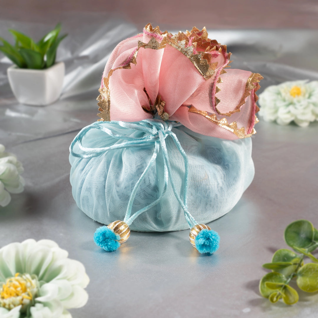 Tissue Organza Potli