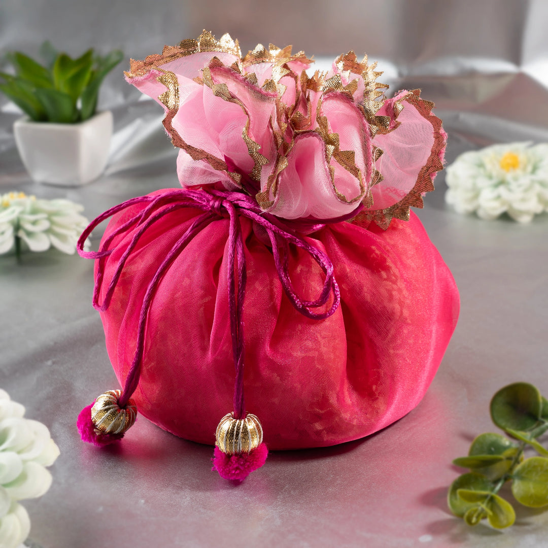 Tissue Organza Potli