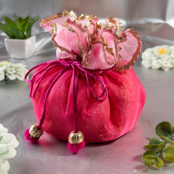 Tissue Organza Potli