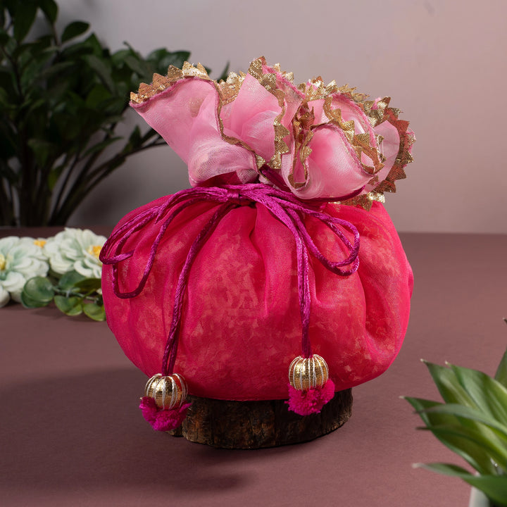 Tissue Organza Potli