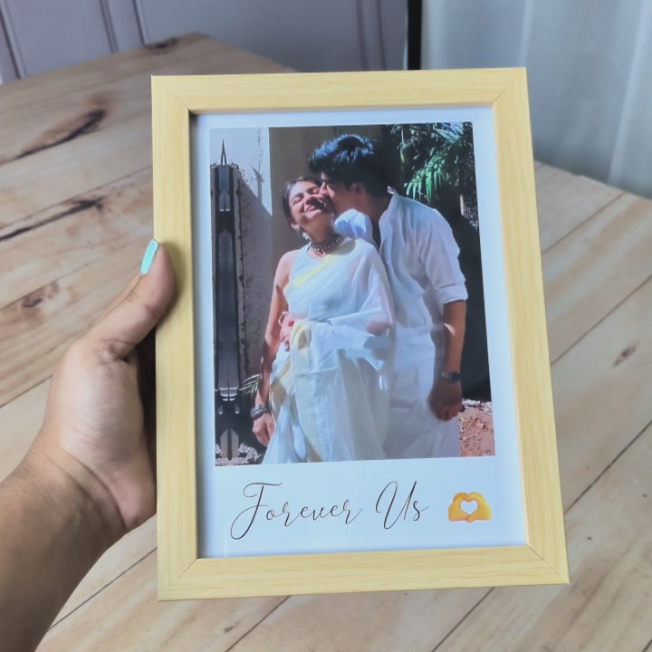 Picture Perfect - Personalized Photo and Text | A5 Light Brown