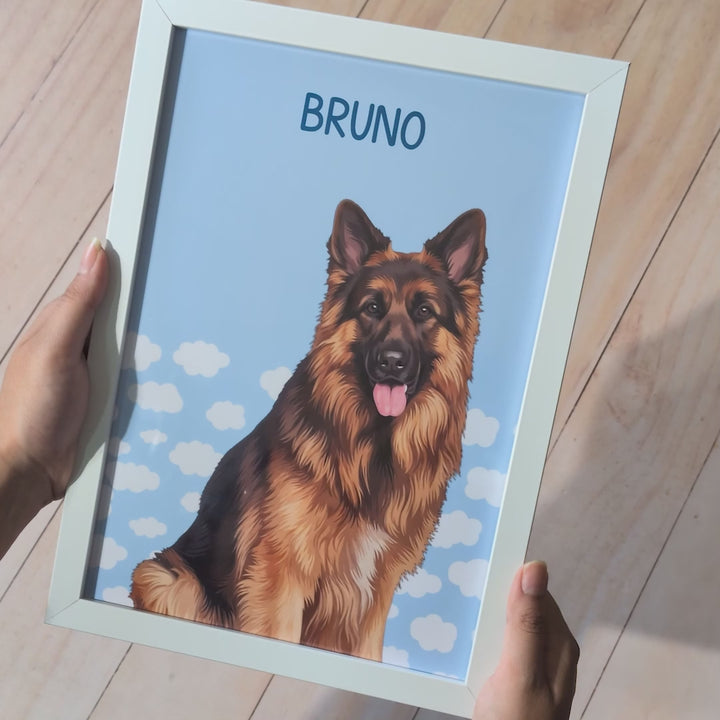 Furever Pet | Customized Portrait Frame