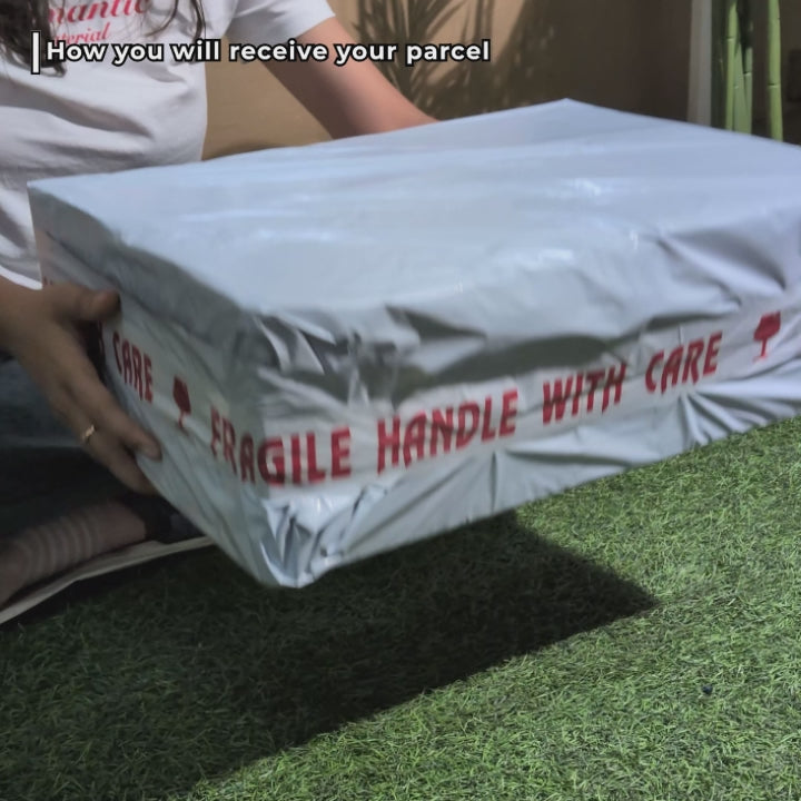 Fluttering Hearts Crochet Flower Bouquet