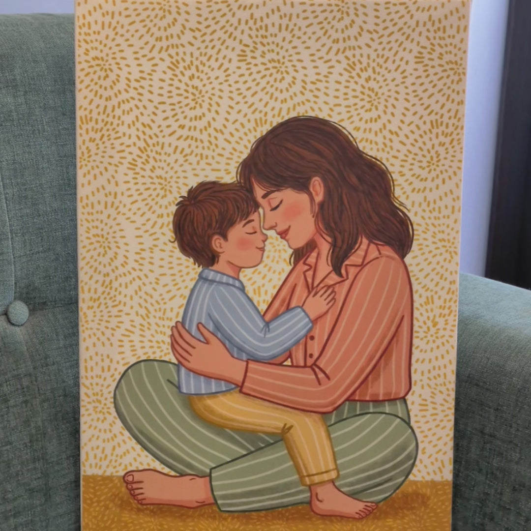 My Safe Place - Mother Son | Canvas Frame