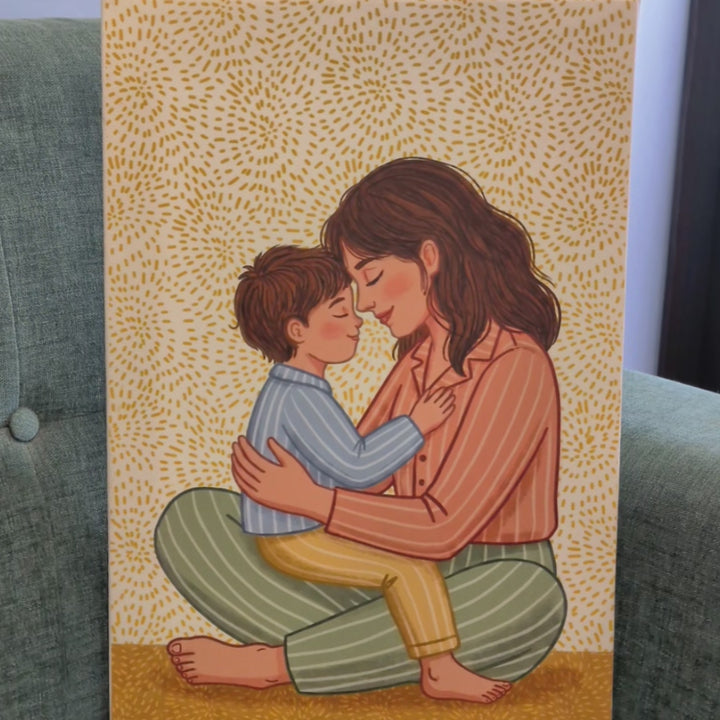 My Safe Place - Mother Son | Canvas Frame