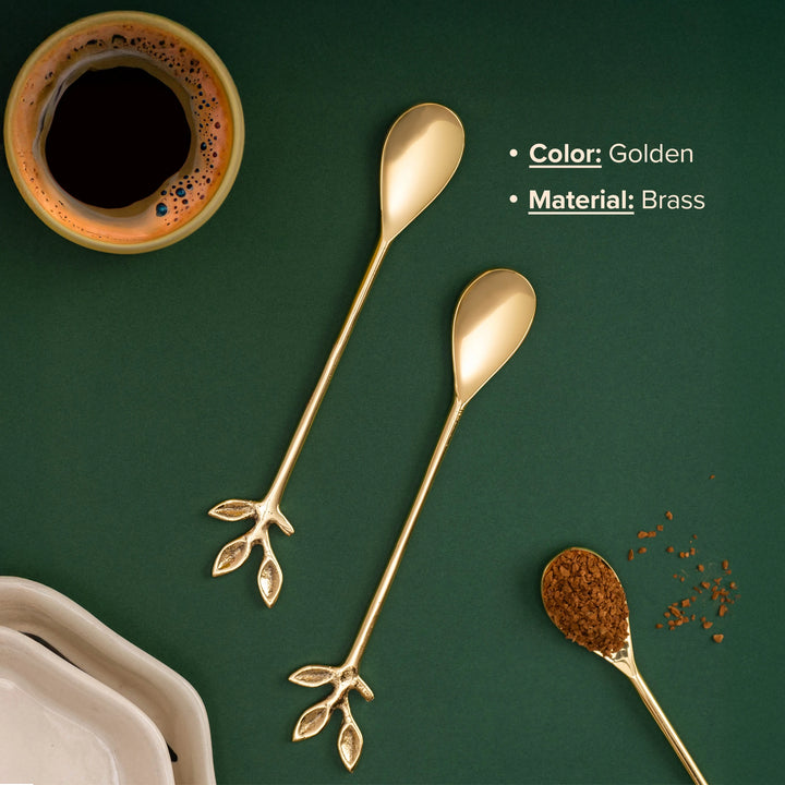 Reindeer Brass Spoon