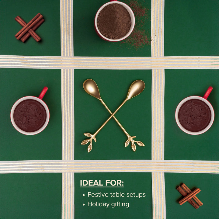 Reindeer Brass Spoon