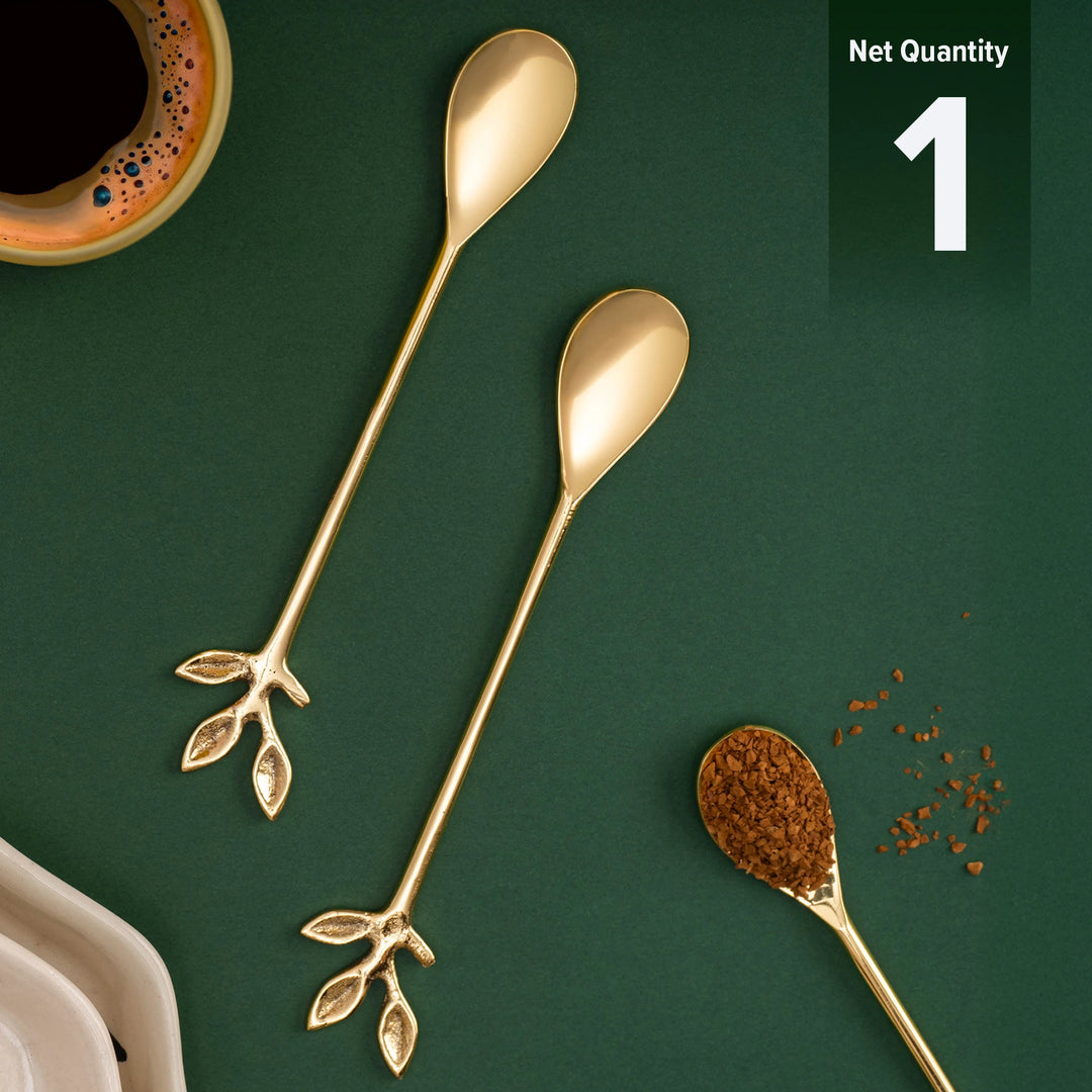 Reindeer Brass Spoon