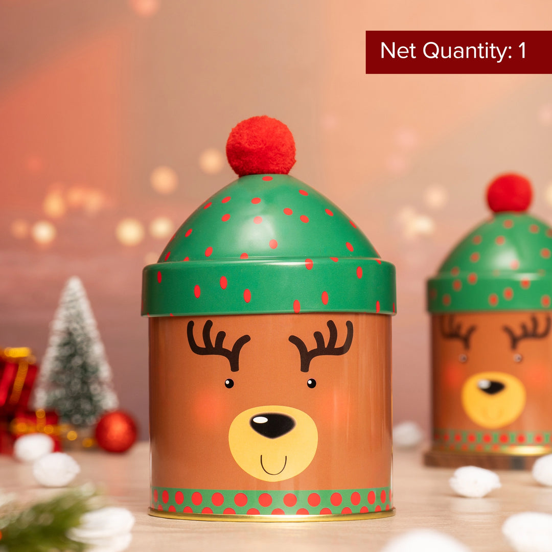 Rudolph Reindeer Tin