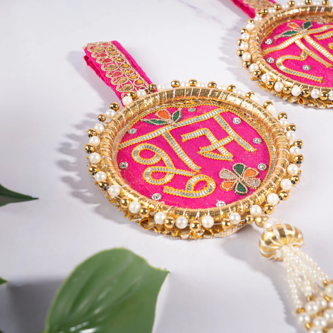 Shubh Labh Fabric Hangings