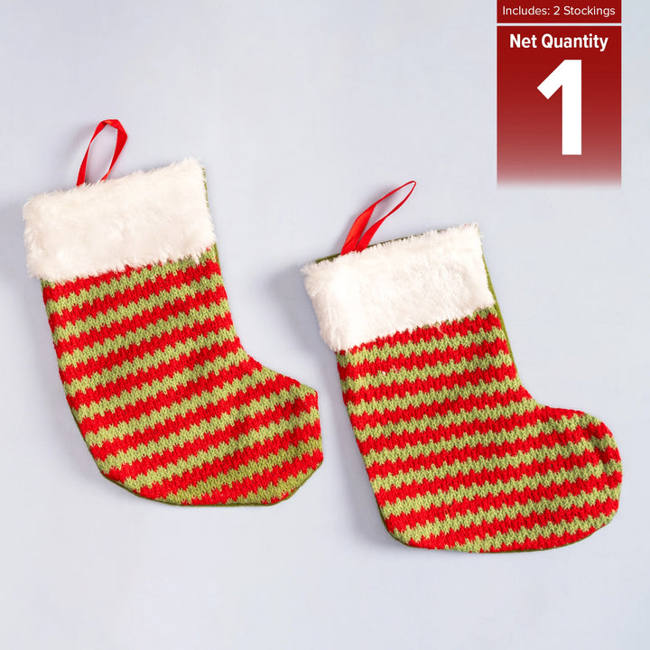 Striped Xmas Stockings