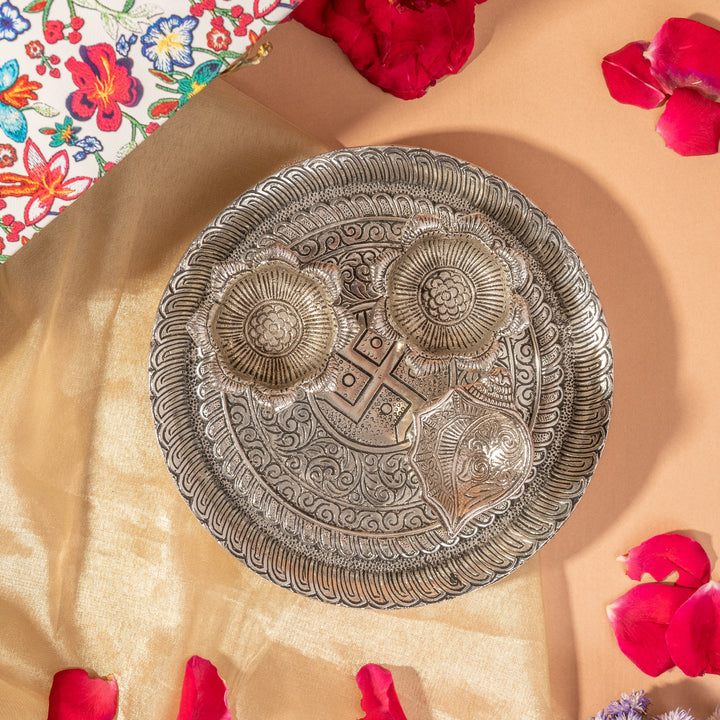 Swastika Pooja Thali Set