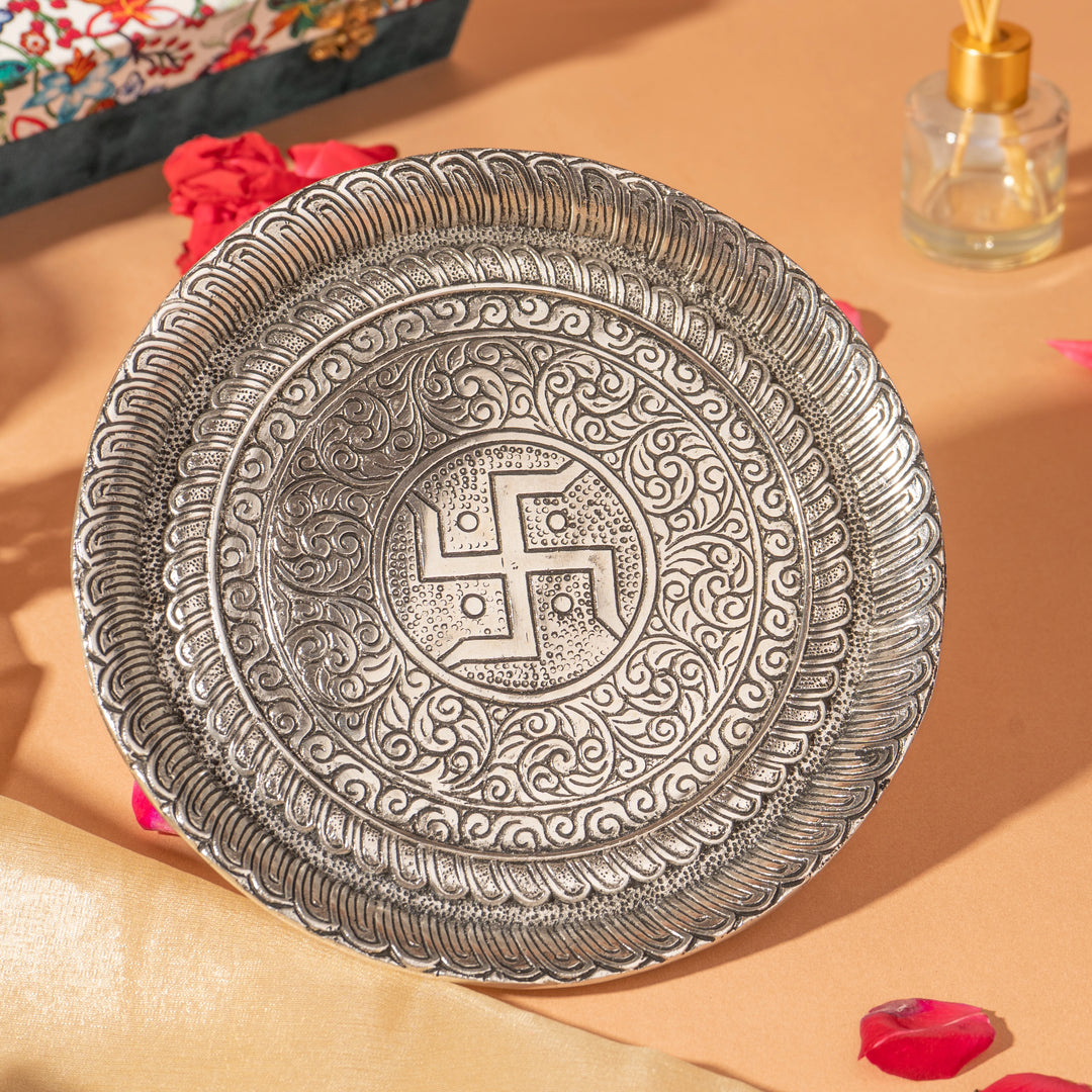 Swastika Pooja Thali Set