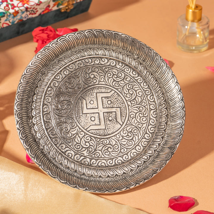 Swastika Pooja Thali Set