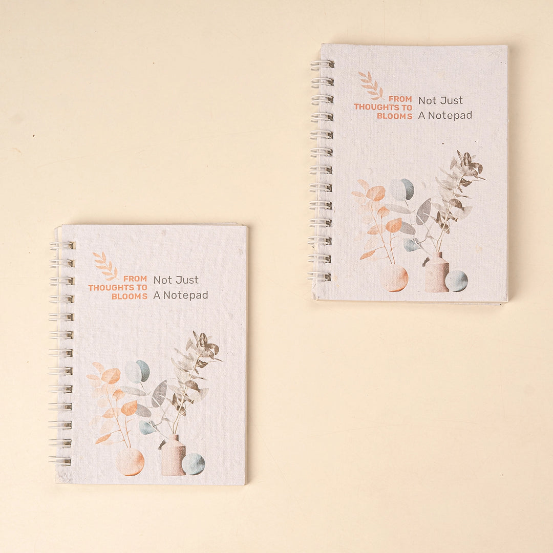 Thoughts Bloom Plantable Seed Notepad - Eco Writing & Growing Pad – The ...