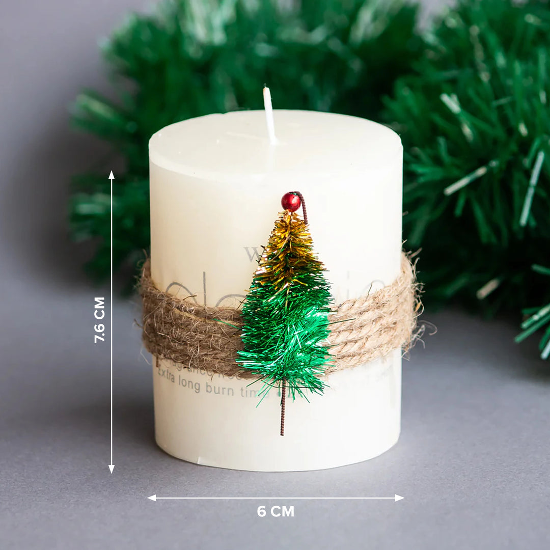 White Decorative Candle
