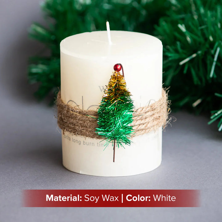 White Decorative Candle