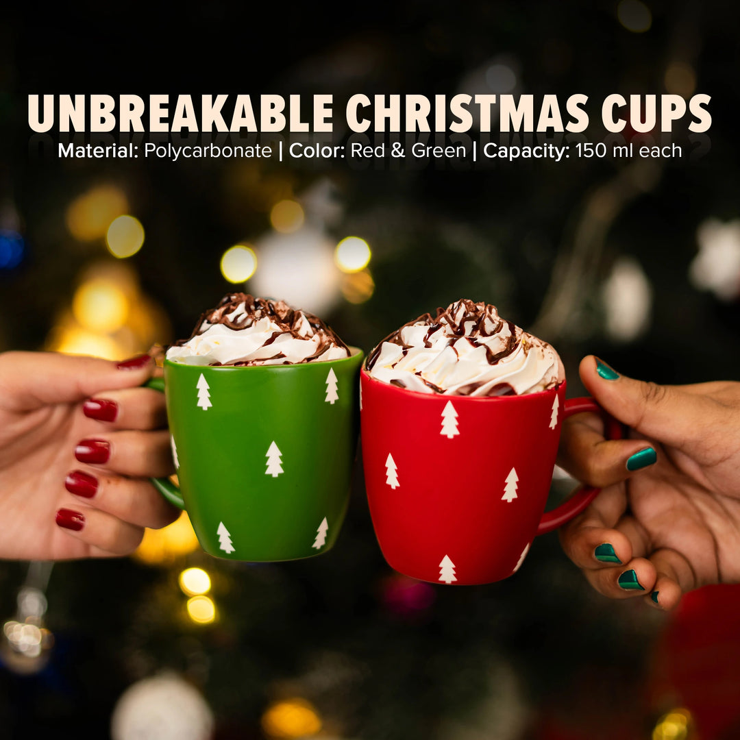 Unbreakable Christmas Cups