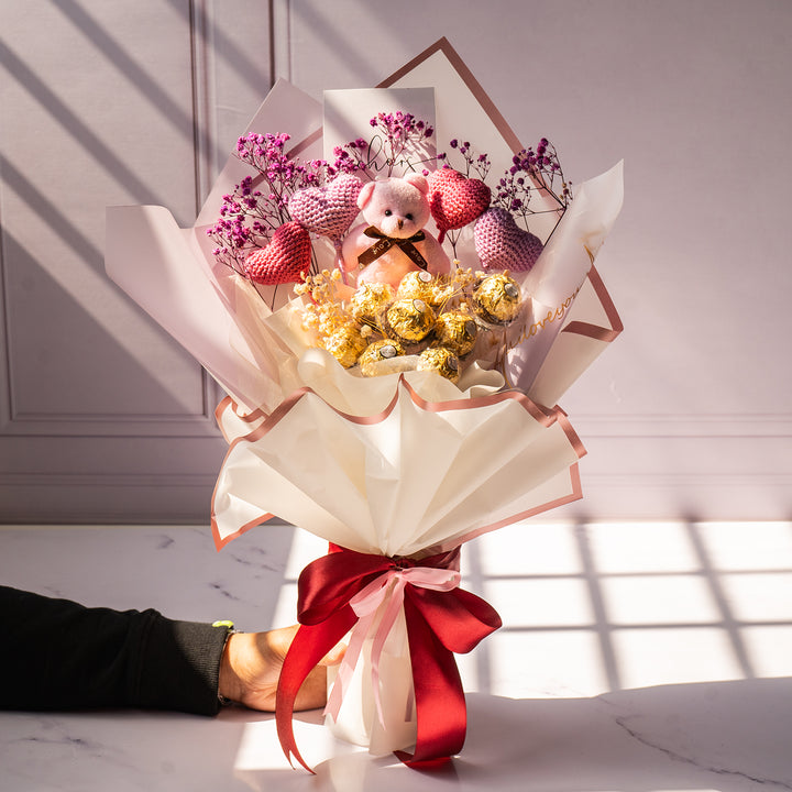 Choco Cuddle Special Love Bouquet