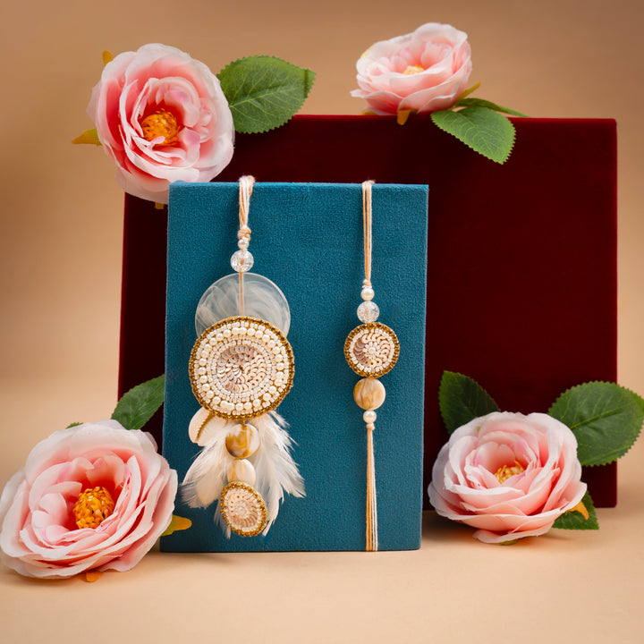 Woven Wishes Lumba Rakhi Set