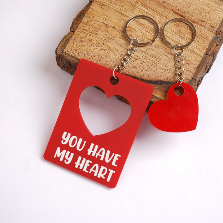 You Have My Heart | Couple Keychain