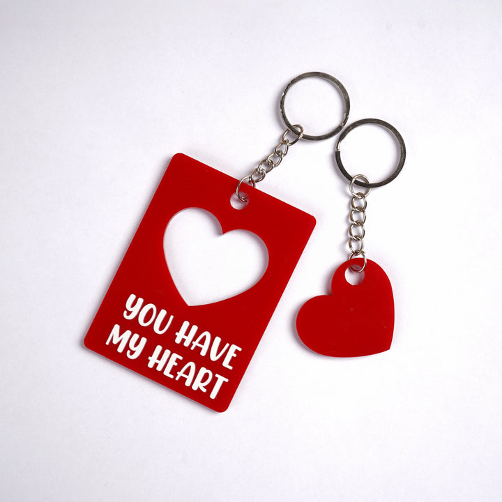 You Have My Heart | Couple Keychain